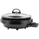 AROMA - SuperPot 10" 3-in-1 Electric Grill - Black