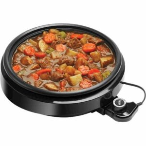 AROMA - SuperPot 10" 3-in-1 Electric Grill - Black