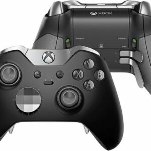 Microsoft - Geek Squad Certified Refurbished Xbox Elite Wireless Controller for Xbox One - Black