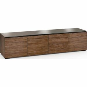 Salamander Designs - Chameleon Denver A/V Cabinet for Most Flat-Panel TVs Up to 90" - Medium Walnut