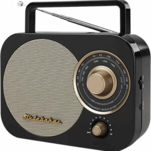 Studebaker - Portable AM/FM Radio - Gold/Black