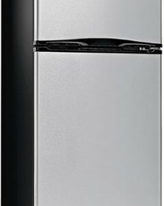 Insignia™ - 11.5 Cu. Ft. Top-Freezer Refrigerator - Stainless Steel