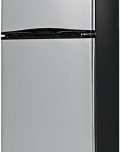 Insignia™ - 11.5 Cu. Ft. Top-Freezer Refrigerator - Stainless Steel