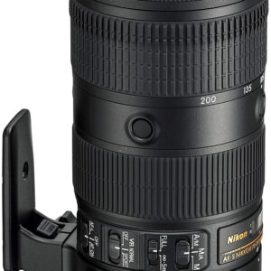 Nikon - AF-S NIKKOR 70-200mm f/2.8E FL ED VR Telephoto Zoom Lens for DSLR Cameras - Black