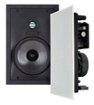 Sonance - VP68 RECTANGLE - Visual Performance 6-1/2" 2-Way In-Wall Rectangle Speakers (Pair) - Paintable White