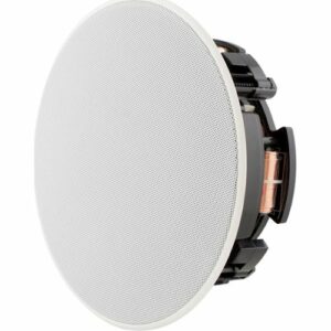 Sonance - VP62R TL ROUND SINGLE SPEAKER -  Visual Performance Thin Line 6-1/2" 2-Way In-Ceiling Speaker (Each) - Paintable White