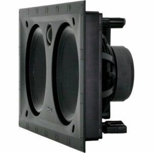 Sonance - VP62 LCR SINGLE SPEAKER - Visual Performance 6-1/2" 2-Way In-Wall Rectangle LCR Speaker (Each) - Paintable White