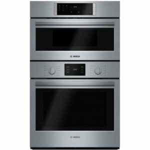 Bosch - 500 Series 30" Built-In Electric Convection Combination Wall Oven with Built-In Microwave - Stainless Steel