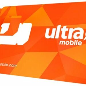 Ultra Mobile - 1-Month 3GB Prepaid SIM Card - Purple