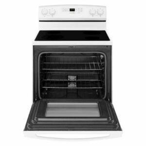 Amana - Self-Cleaning Freestanding Electric Range - White