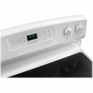 Amana - Self-Cleaning Freestanding Electric Range - White