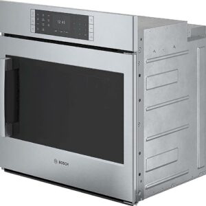 Bosch - Benchmark Series 29.7" Built-In Single Electric Convection Wall Oven - Stainless Steel