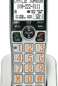 AT&T - AT CRL30102 DECT 6.0 Cordless Expansion Handset Only - Silver