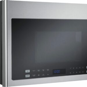 Haier - 1.4 Cu. Ft. Over-the-Range Microwave with Sensor Cooking - Stainless Steel