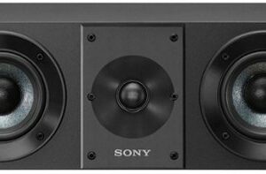 Sony - Core Series 4" 2-Way Center-Channel Speaker - Black