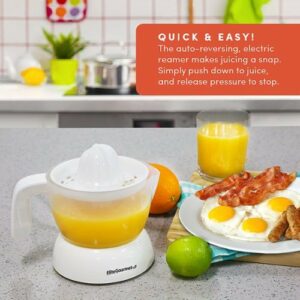 Elite Gourmet - 16-Oz. Citrus Juicer - White