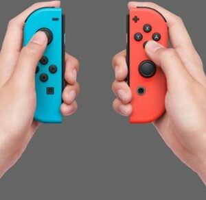 Joy-Con (L/R) Wireless Controllers for Nintendo Switch - Neon Red/Neon Blue