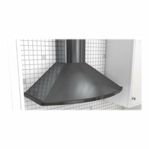 Zephyr - Duct Cover Extension for ZSA - Black Stainless Steel