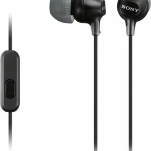 Sony - MDREX14AP Wired Earbud Headphones - Black