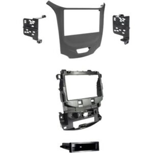 Metra - Dash Kit for Select 2016-2020 Chevrolet Cruze DIN - Matte Black