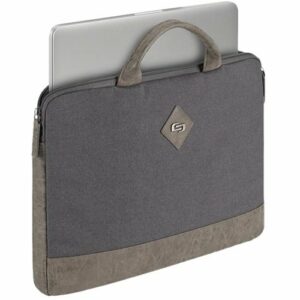 Solo New York - Urban PILOT SLIM BRIEF Laptop Case for 15.6" Laptop - Gray