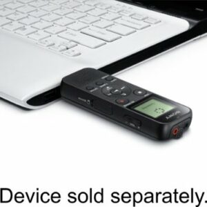 Sony - PX Series Digital Voice Recorder - Black