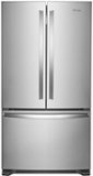 Whirlpool - 25.2 Cu. Ft. French Door Refrigerator with Internal Water Dispenser - Stainless Steel