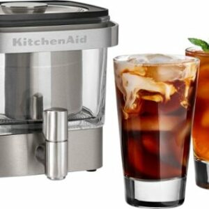 KitchenAid - 28 oz Cold Brew Coffee Maker - KCM4212 - Brushed Stainless Steel