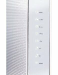 ARRIS - SURFboard  24 x 8 DOCSIS 3.0 Voice Cable Modem with AC1750 Dual-Band Wi-Fi Router for Xfinity - White