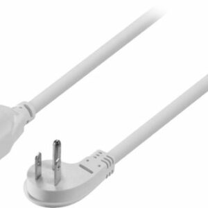 Insignia™ - 8' Extension Power Cord - White