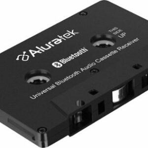 Aluratek - Bluetooth Audio Cassette Adapter - Black