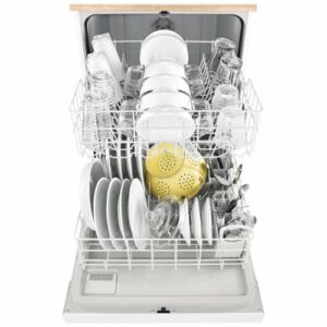 Whirlpool - 24" Front Control Tall Tub Portable Dishwasher - White