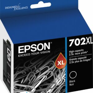 Epson - 702XL High-Yield Ink Cartridge - Black