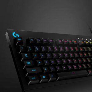 Logitech - Prodigy G213 Full-size Wired Membrane Gaming Keyboard with RGB Backlighting - Black