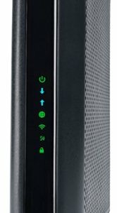 Motorola - AC Dual-Band Wi-Fi Router with 16 x 4 Modem - Black