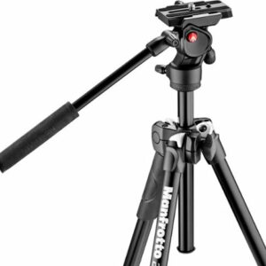 Manfrotto - 290 Tripod with Fluid Video Head - Black