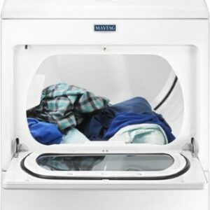 Maytag - 7.4 Cu. Ft. 9-Cycle Electric Dryer - White