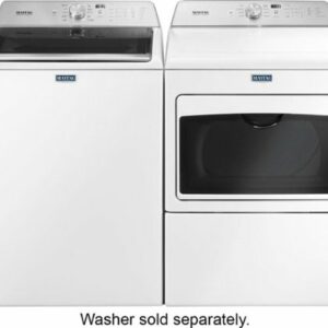 Maytag - 7.4 Cu. Ft. 9-Cycle Electric Dryer - White