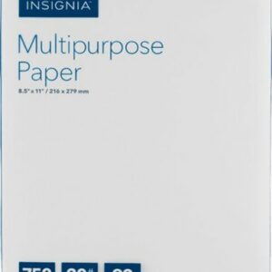 Insignia™ - Multipurpose 8.5" x 11" 750-Count Paper