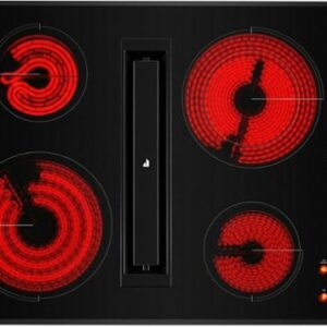 JennAir - JX3 Euro-Style 30" Built-In Electric Cooktop - Black