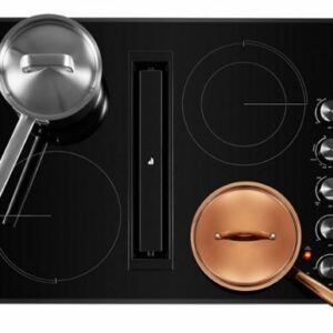 JennAir - JX3 Euro-Style 30" Built-In Electric Cooktop - Black