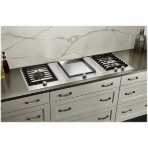 JennAir - 15" Electric Cooktop - Stainless Steel