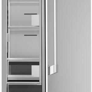 Dacor - 17.8 Cu. Ft. Built-In Column Refrigerator with SteelCool Interior - Custom Panel Ready