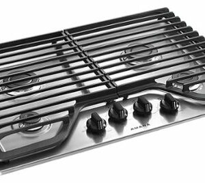 Amana - 30" Built-In Gas Cooktop - Stainless Steel