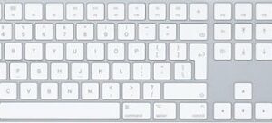 Apple - Magic Keyboard with Numeric Keypad - Silver/White