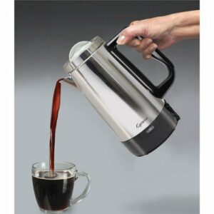 Capresso - 8-Cup Perk - Polished Stainless Steel