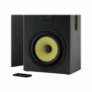 Thonet & Vander - 8" Powered Wireless 2-Way Bookshelf Speakers (Pair) - Black