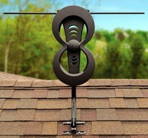 Antennas Direct - ClearStream 2MAX Indoor/Outdoor HDTV Antenna - Black