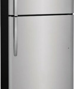 Frigidaire - 18 Cu. Ft. Top-Freezer Refrigerator - Stainless Steel