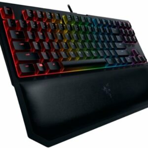 Razer - BlackWidow Chroma V2 Tournament Edition Wired Gaming Mechanical Switch Keyboard with RGB Back Lighting - Black